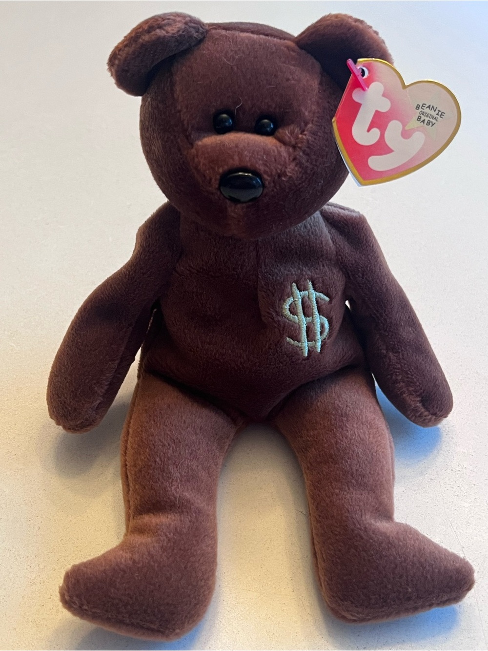 Ty Beanie Baby Billionaire Bear Employee Party